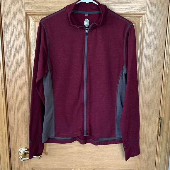 CLUB RIDE RIDELIGHT Wool Blend Lightweight Zip Front Cycling Jacket Large - Picture 1 of 6